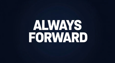 Always forward. Motivational quote. Vector typography design.の写真素材
