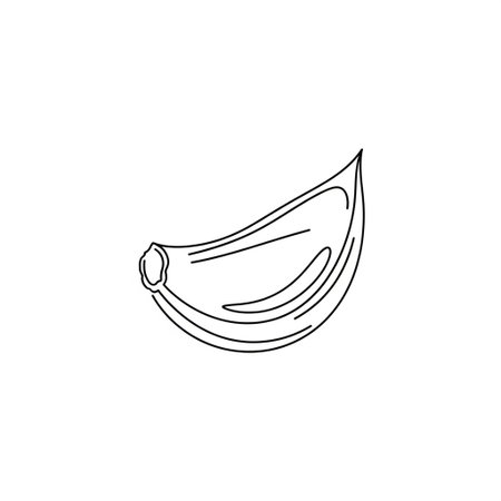 banana icon on background for graphic and web design. Creative illustration concept symbol for web or mobile appの写真素材
