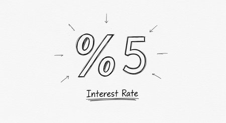 Discount Label up to 55% off on white paper background.の写真素材