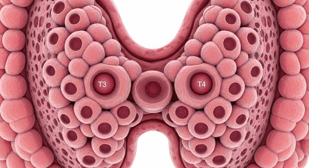3d illustration of the cell structure