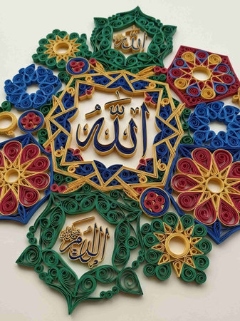 Ramadan Kareem Greeting Card. Ramadan Kareem greeting card.の写真素材