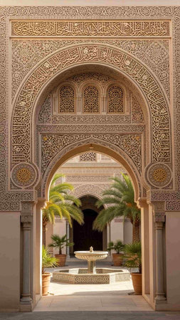 the Alhambra palace