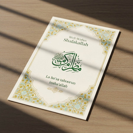 Eid al-Fitr greeting card with arabic patternの写真素材