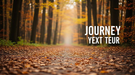 Journey through the autumn forest. Journey through the autumn forest.の写真素材