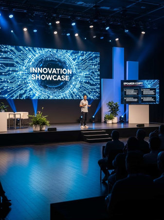 Moscow International Forum on Internet of Things - the largest electronics trade show in the worldの写真素材