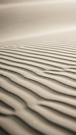 Closeup of sand dunes in Gran Canaria, Canary Islands, Spain