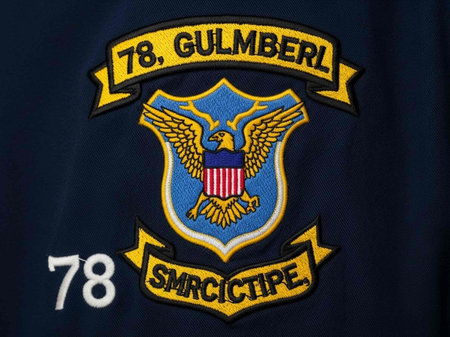 The logo of the Liverpool FC on the Jersey