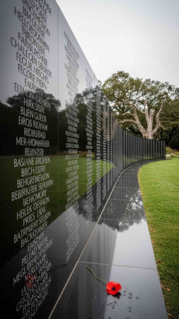 Memorial to the soldiers of the Great Patriotic War in the USA.の写真素材