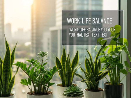 Inspirational quote on blurred background.の写真素材