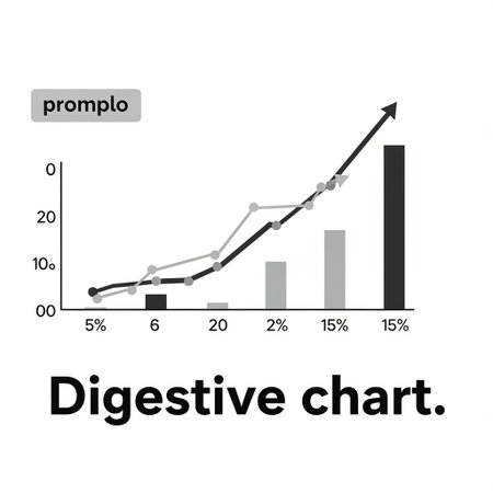 Diagram of positive and negative indicators on white background. Vector illustration