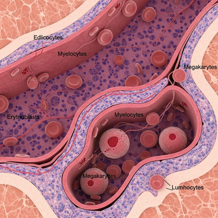 3D Illustration of the anatomy of the human pancreas