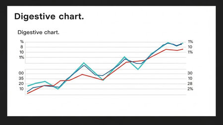 Illustration of a chart showing the fall of the stock marketの写真素材