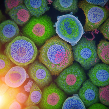 3d illustration of Neisseria gonorrhoeae bacteria cellsの写真素材