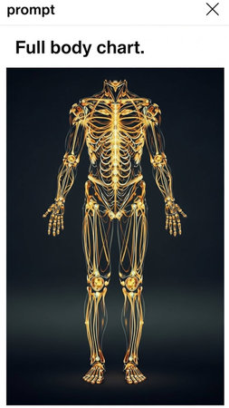 Human skeleton model. 3d vector illustration. Anatomy human body.の写真素材