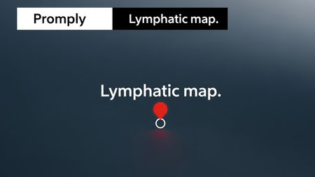 Illustration of a black background with a map marker and the textの写真素材