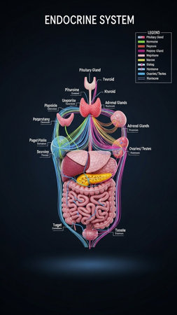 Anatomy of the human brain. Infographics. Vector illustrationの写真素材
