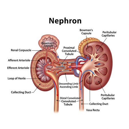 Nephronの写真素材