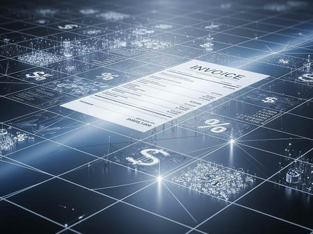 Futuristic interface with binary code and numbers. 3d rendering