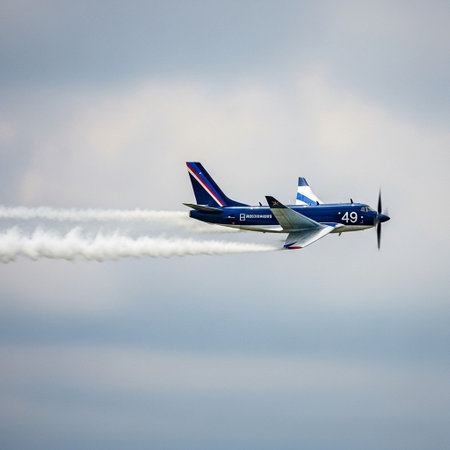 Romanian Airshow in Bucharest, Romania.