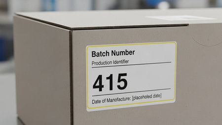 3d rendering of a template on a desk in a modern officeの写真素材