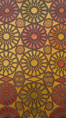 morocco tiles in morocco africa old construction and religionの写真素材