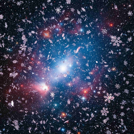Stars of a galaxy in a free space