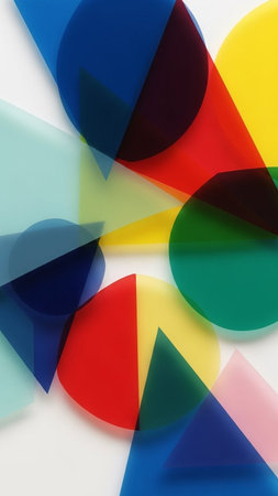 Colorful pie chart on a white background. 3d rendering.の写真素材