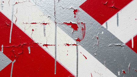 Fragment of colored graffiti painted on a concrete wall. Texture. Abstract background for design.の写真素材