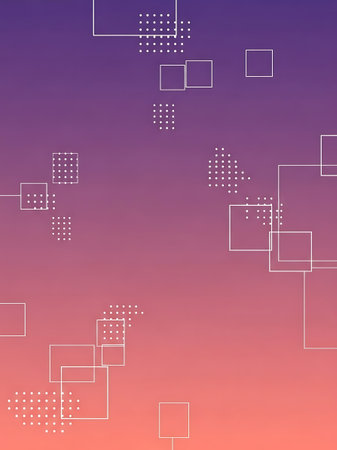 Abstract background with squares and lines. Vector illustration. Eps 10.