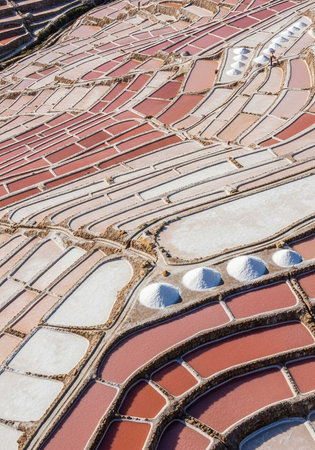 Architecture of the ancient city of Marrakech, Moroccoの写真素材