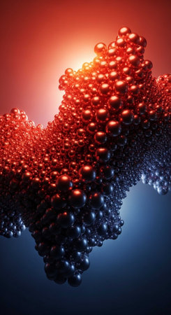 3D futuristic background for multiple projects like science, music, artの写真素材