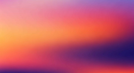 A vibrant and colorful abstract background with a beautiful sunset gradient effect