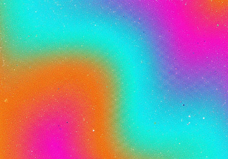 A vibrant and colorful abstract background with a swirling pattern of bright hues