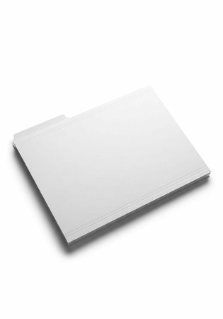 A neat stack of white paper sheets on a clean surface