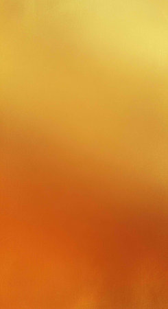 A vibrant and serene sunset landscape with warm orange and yellow hues in the sky