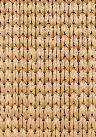 A close-up view of a woven fabric with a natural texture and earthy tone