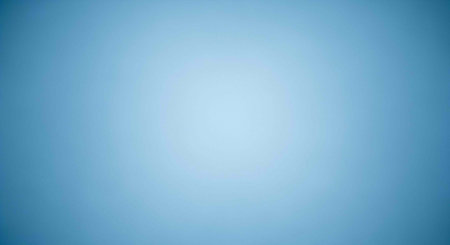 A bright blue background with a white light shining through it