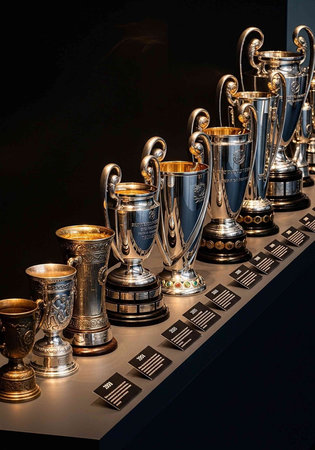 Exhibition of trophies