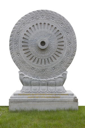 Stone carving in Watphasri Templeの写真素材