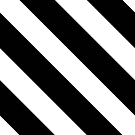 Diagonal hazard stripes texture. Tiles seamlessly as a pattern in any direction.の写真素材