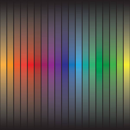 A rainbow colored abstract texture with colorful bars.  This vector is fully customizable.のイラスト素材