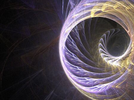 An abstract fractal design with plenty of copyspace.の写真素材