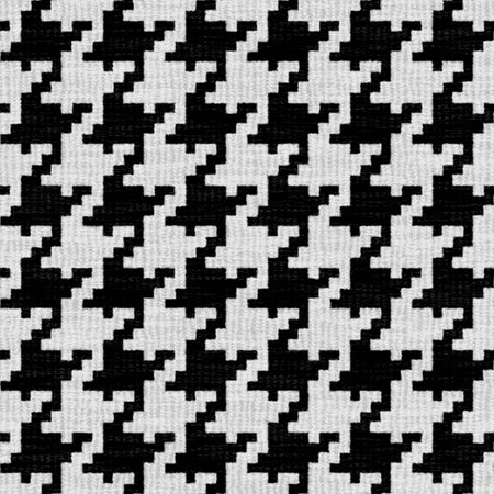 Super detailed houndstooth texture that tiles seamlessly as a pattern. の写真素材