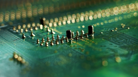 Computer Circuit Board の写真素材
