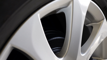 Rims or Magnesium Alloy Wheelの写真素材