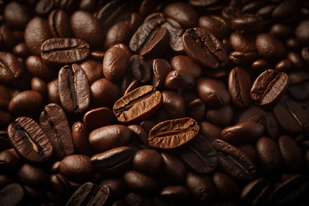 The aroma of roasted coffee beansの素材