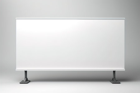 Blank billboard at city view backgoundの素材