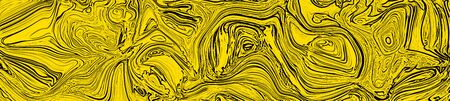 Yellow curves design background