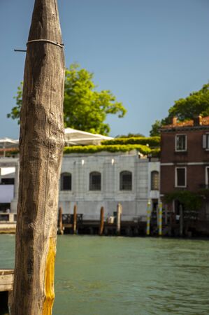 Typical view of Venice and its Grand Canal in summerの写真素材