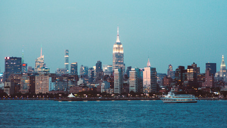 Circle line, manhattan, new yorkのeditorial素材